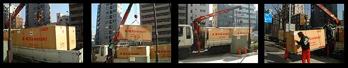 輸入車(外車)や逆輸入車 開梱費用 開梱の流れ
