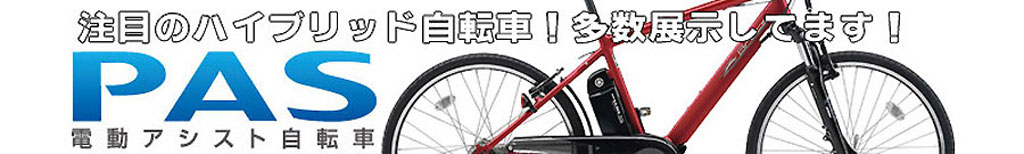 電動アシスト自転車 PAS